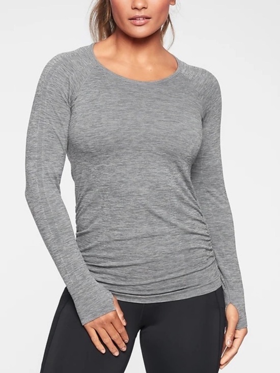 Athleta Tops - Athleta Speedlight Seamless Long Sleeve Top (Med)